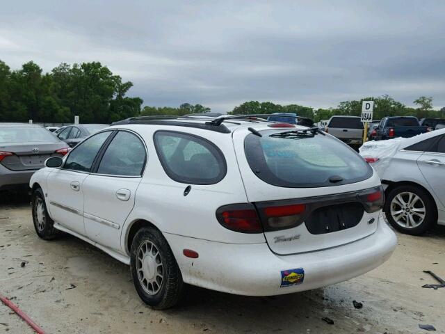 1FAFP58S8XA254588 - 1999 FORD TAURUS SE WHITE photo 3