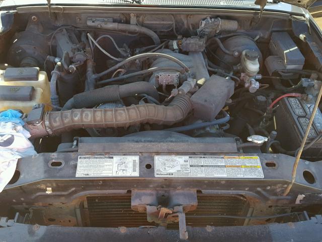 1FTYR10V6YPA16006 - 2000 FORD RANGER BLACK photo 7