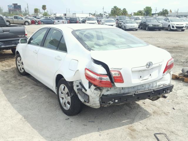 4T1BE46K89U864936 - 2009 TOYOTA CAMRY BASE WHITE photo 3