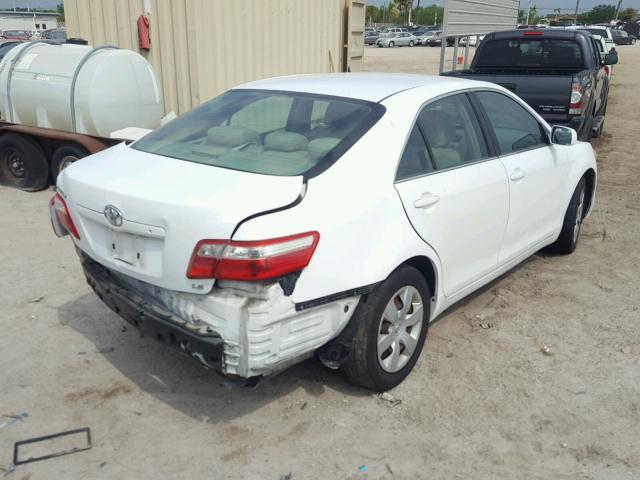 4T1BE46K89U864936 - 2009 TOYOTA CAMRY BASE WHITE photo 4