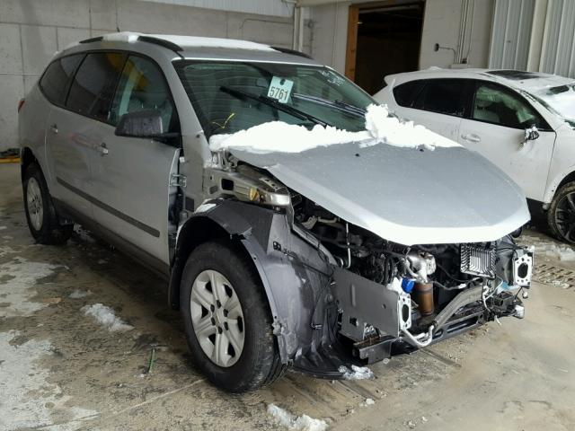 1GNKVFED8CJ422788 - 2012 CHEVROLET TRAVERSE L SILVER photo 1