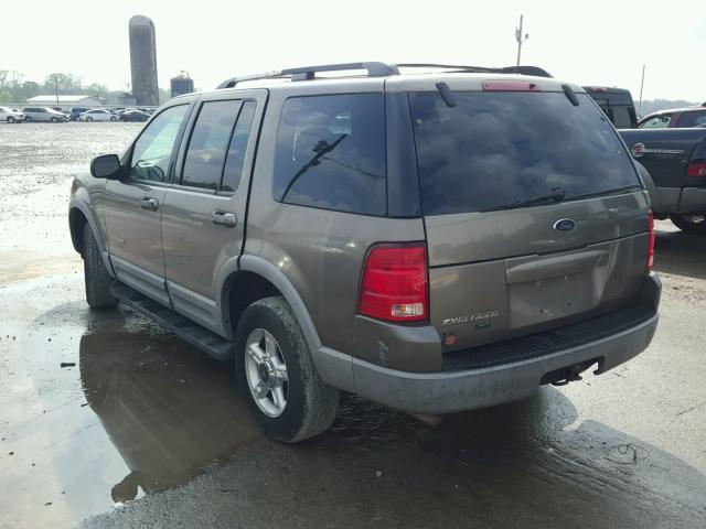 1FMZU73E82UA59431 - 2002 FORD EXPLORER X TAN photo 3