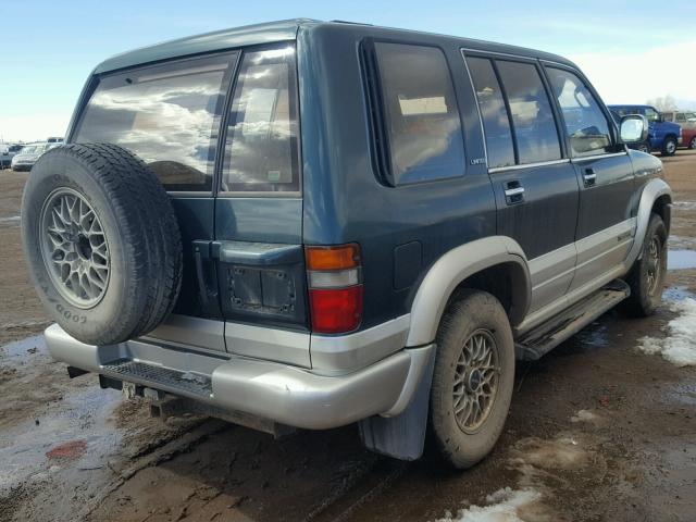 JACDJ58V1V7902746 - 1997 ISUZU TROOPER S GREEN photo 4