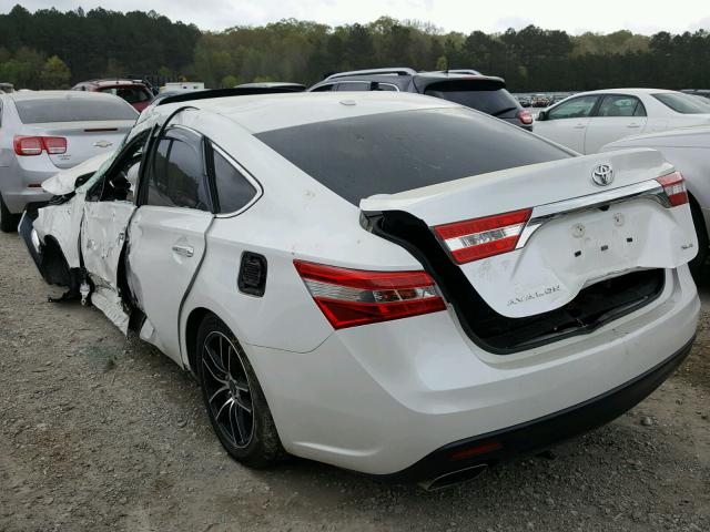 4T1BK1EB6FU175174 - 2015 TOYOTA AVALON XLE WHITE photo 3