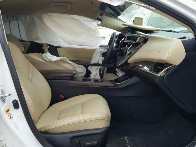 4T1BK1EB6FU175174 - 2015 TOYOTA AVALON XLE WHITE photo 5