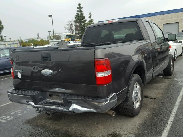 1FTPX12547FB68238 - 2007 FORD F150 GRAY photo 4