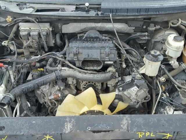 1FTPX12547FB68238 - 2007 FORD F150 GRAY photo 7