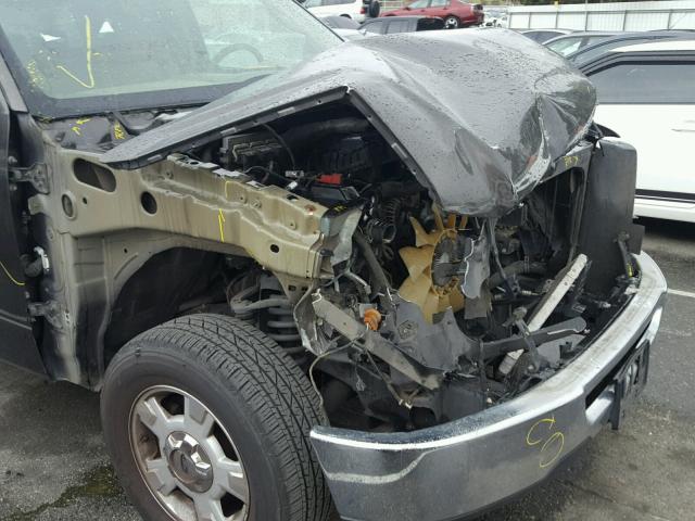 1FTPX12547FB68238 - 2007 FORD F150 GRAY photo 9