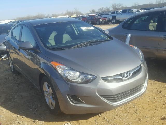 5NPDH4AE3DH261787 - 2013 HYUNDAI ELANTRA GL SILVER photo 1