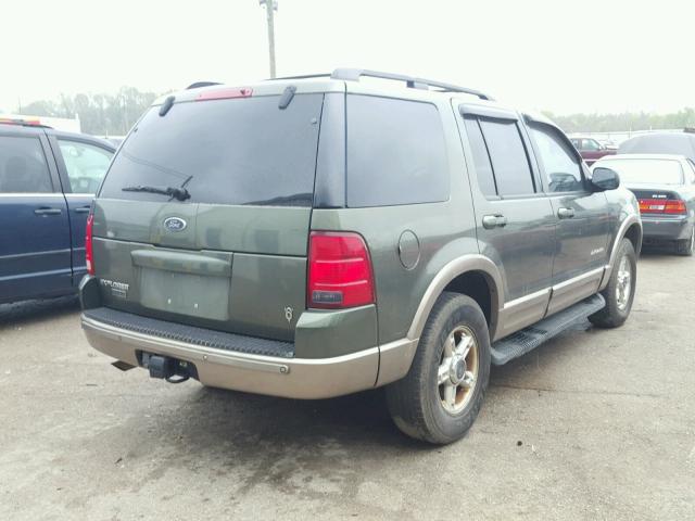 1FMDU64W02UA69558 - 2002 FORD EXPLORER E GREEN photo 4