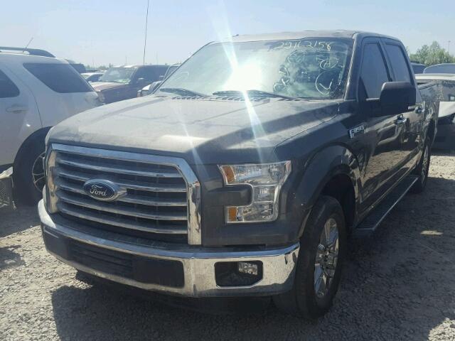 1FTEW1CF4FKE61368 - 2015 FORD F150 SUPER BLACK photo 2