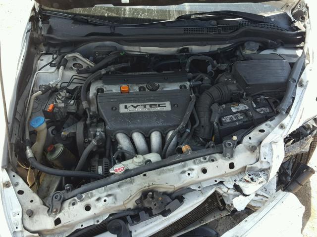 1HGCM563X6A112096 - 2006 HONDA ACCORD SE WHITE photo 7