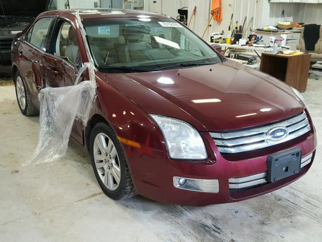 3FAFP08186R107167 - 2006 FORD FUSION SEL RED photo 1