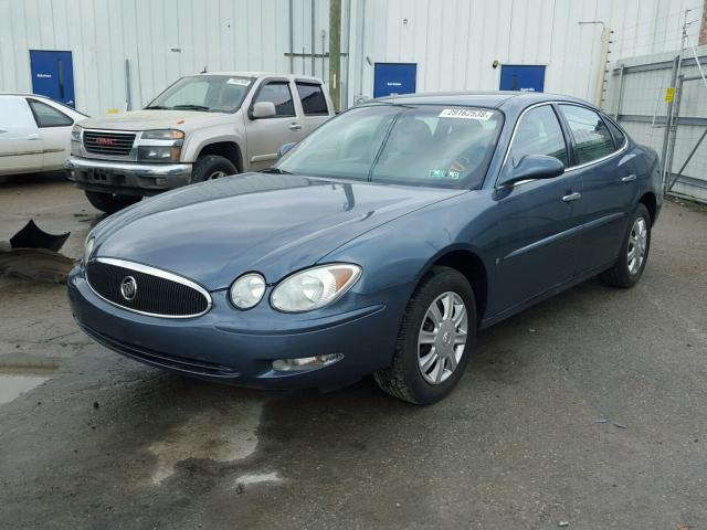 2G4WC582861257307 - 2006 BUICK LACROSSE C BLUE photo 2