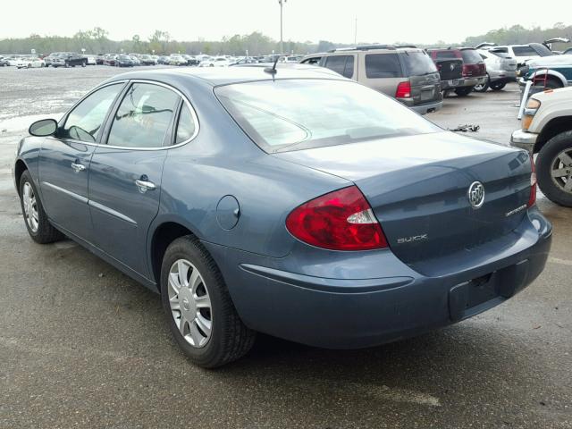 2G4WC582861257307 - 2006 BUICK LACROSSE C BLUE photo 3