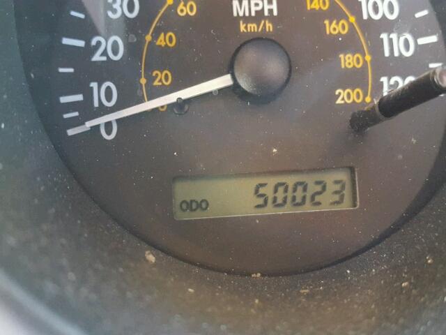 KL1TD66617B724737 - 2007 CHEVROLET AVEO BASE Czerwony zdjęcie 8