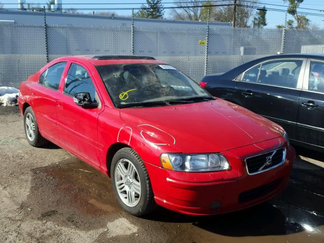 YV1RS592872632286 - 2007 VOLVO S60 2.5T RED photo 1