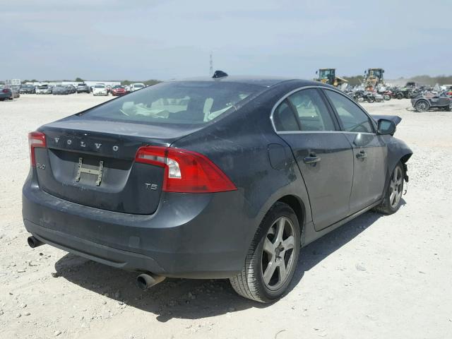 YV1612FS8D1212764 - 2013 VOLVO S60 T5 BLACK photo 4