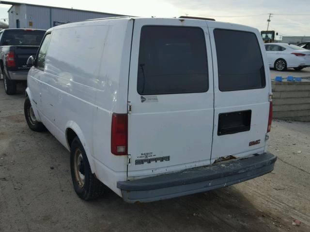 1GTDL19W9YB514614 - 2000 GMC SAFARI XT WHITE photo 3