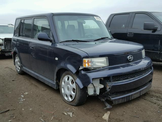 JTLKT324650212379 - 2005 TOYOTA SCION XB BLUE photo 1