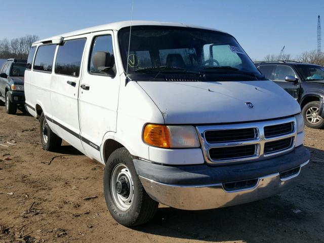 2B5WB35Z61K561468 - 2001 DODGE RAM WAGON WHITE photo 1