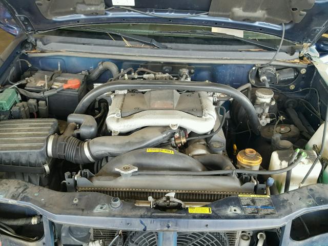 2CNBJ634846907112 - 2004 CHEVROLET TRACKER LT BLUE photo 7