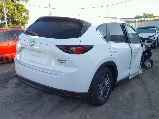 JM3KFACL4H0105856 - 2017 MAZDA CX-5 TOURI WHITE photo 4