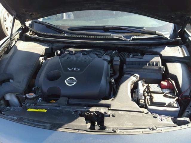 1N4AA5AP5EC438521 - 2014 NISSAN MAXIMA S GRAY photo 7