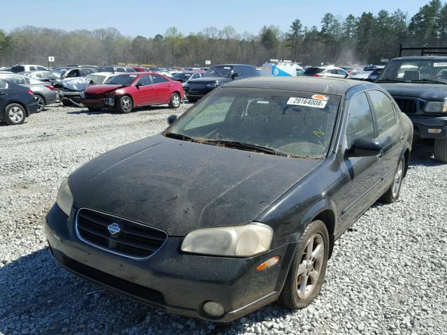 JN1CA31A3YT218322 - 2000 NISSAN MAXIMA GLE BLACK photo 2