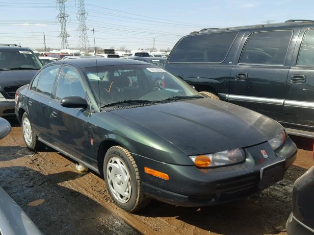 1G8ZJ527X1Z243723 - 2001 SATURN SL2 GREEN photo 1