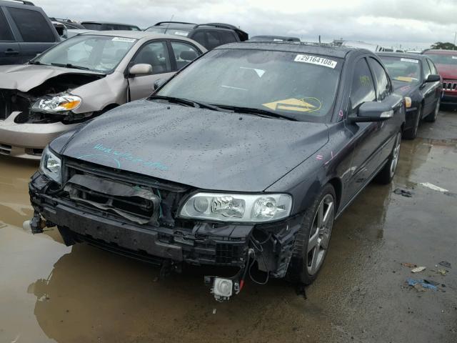 YV1RH527872632633 - 2007 VOLVO S60 R GRAY photo 2