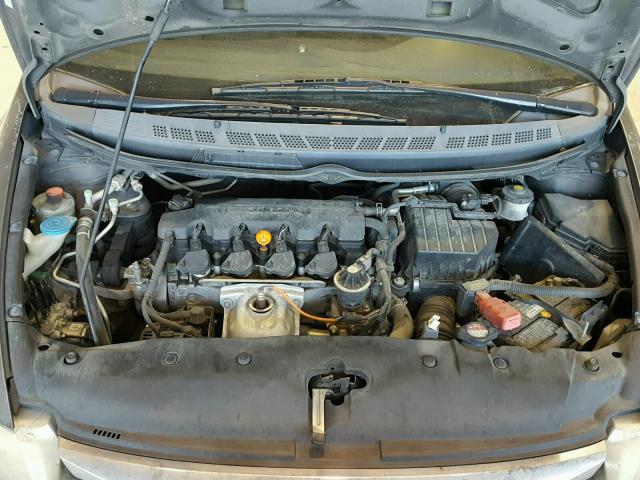 2HGFA1F37AH509533 - 2010 HONDA CIVIC VP GRAY photo 7