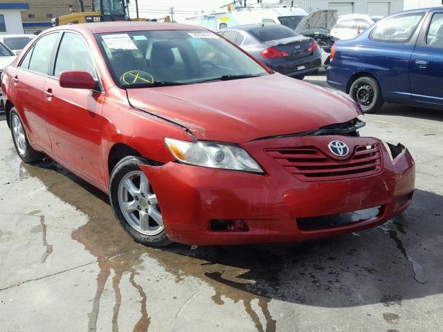 4T1BE46K69U340944 - 2009 TOYOTA CAMRY BASE RED photo 1