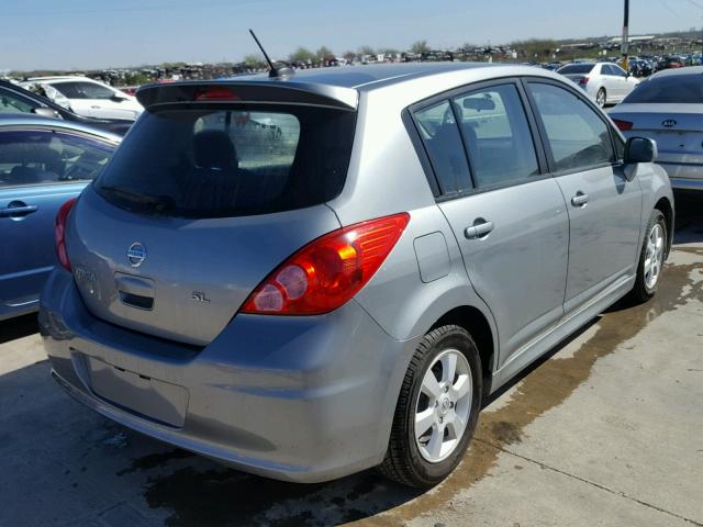 3N1BC1CP2BL455553 - 2011 NISSAN VERSA S CHARCOAL photo 4