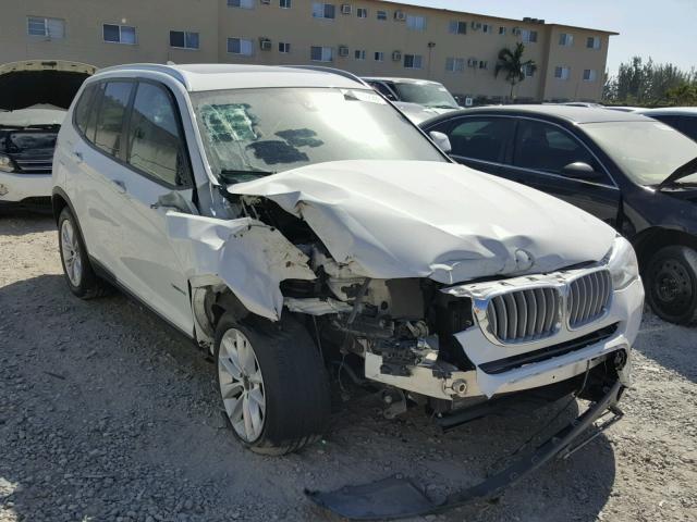 5UXWZ7C5XH0V85213 - 2017 BMW X3 SDRIVE2 WHITE photo 1