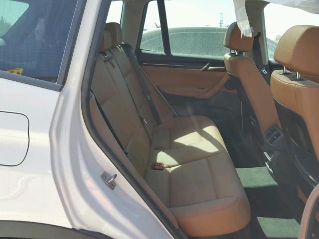 5UXWZ7C5XH0V85213 - 2017 BMW X3 SDRIVE2 Weiß Foto 6
