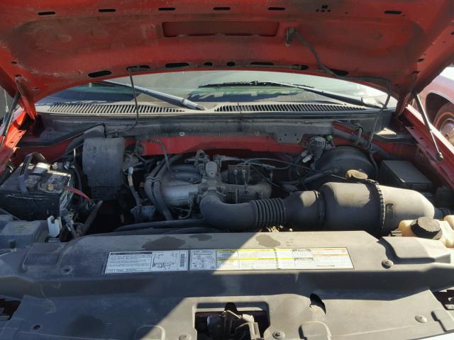 1FTZF1720XNA47044 - 1999 FORD F150 RED photo 7