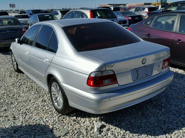 WBADT63443CK39108 - 2003 BMW 530 I AUTO SILVER photo 3