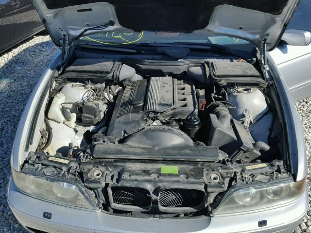 WBADT63443CK39108 - 2003 BMW 530 I AUTO SILVER photo 7