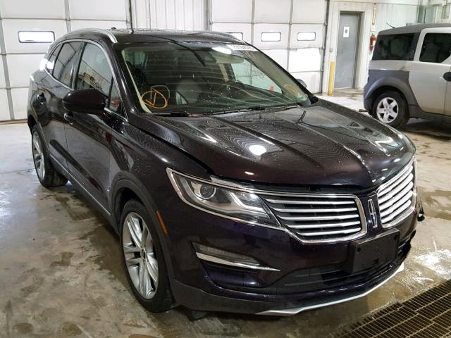 5LMCJ2A96FUJ01864 - 2015 LINCOLN MKC 紫色 照片 1