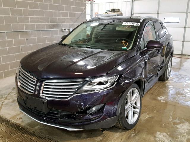 5LMCJ2A96FUJ01864 - 2015 LINCOLN MKC 紫色 照片 2