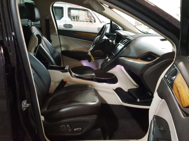 5LMCJ2A96FUJ01864 - 2015 LINCOLN MKC 紫色 照片 5