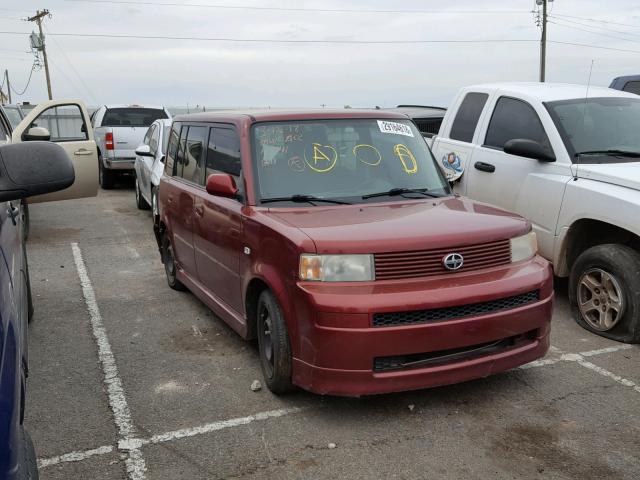 JTLKT324064114846 - 2006 TOYOTA SCION XB BURGUNDY photo 1