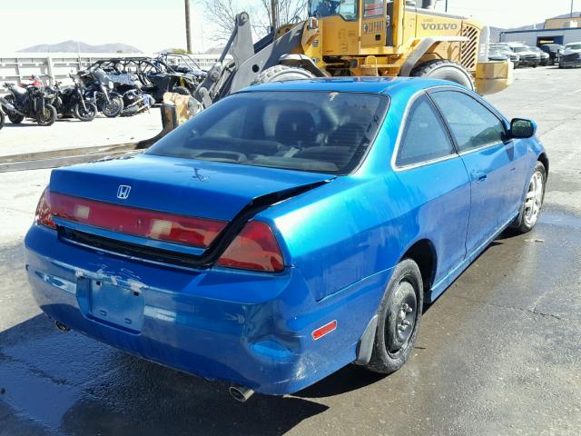 1HGCG22522A012470 - 2002 HONDA ACCORD EX BLUE photo 4