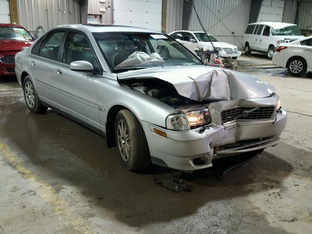 YV1TS59H141363432 - 2004 VOLVO S80 2.5T SILVER photo 1