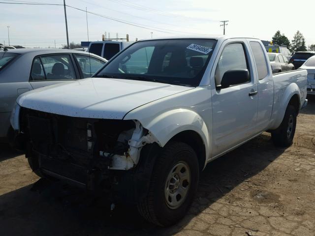 1N6BD0CT9EN725462 - 2014 NISSAN FRONTIER S WHITE photo 2