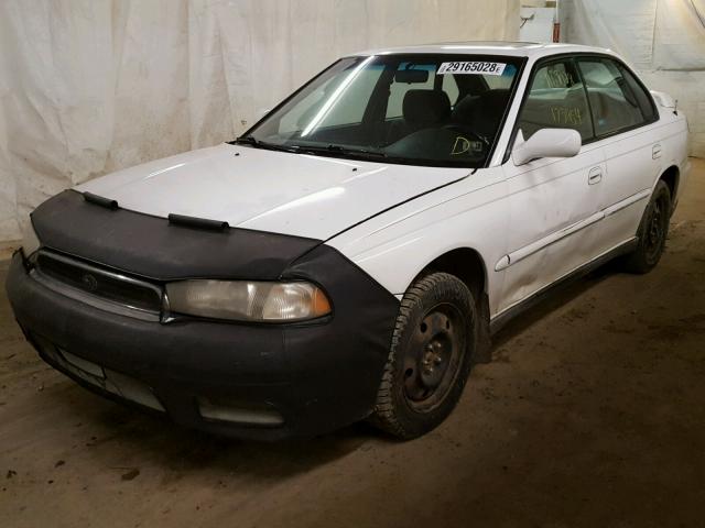 4S3BD6750V7208976 - 1997 SUBARU LEGACY GT WHITE photo 2