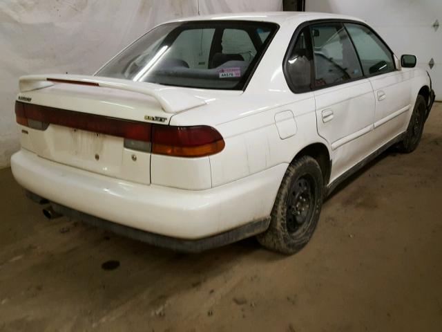 4S3BD6750V7208976 - 1997 SUBARU LEGACY GT WHITE photo 4