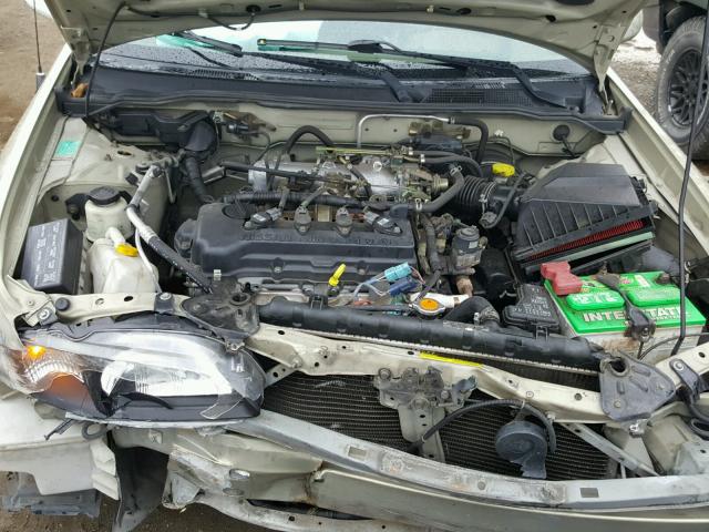 3N1CB51D91L465275 - 2001 NISSAN SENTRA XE TAN photo 7