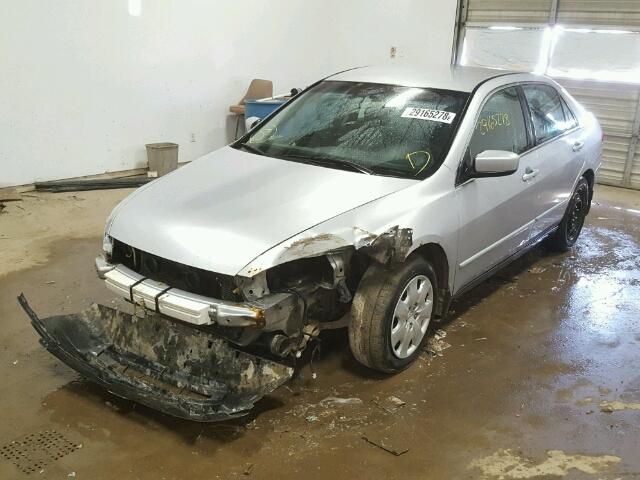 1HGCM66343A035081 - 2003 HONDA ACCORD LX SILVER photo 2